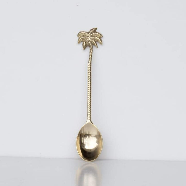 Elegant Brass Designer Spoons | Premium Serving Utensils