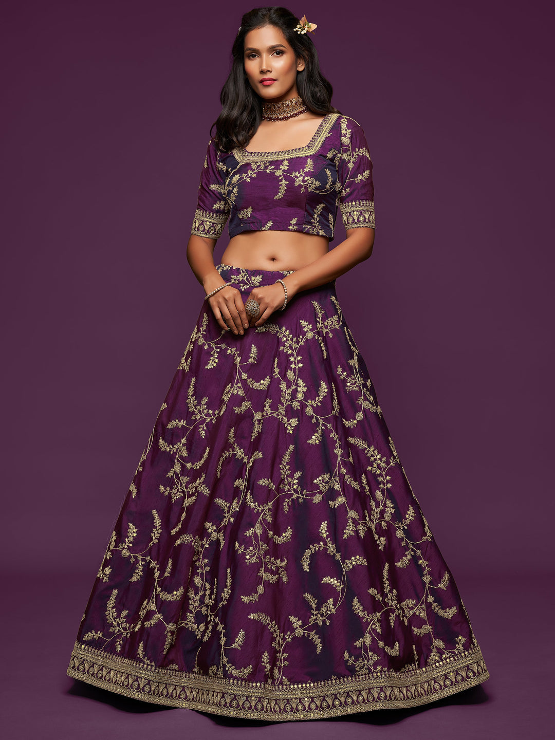 Designer lehenga for women, perfect for weddings and special occasions.