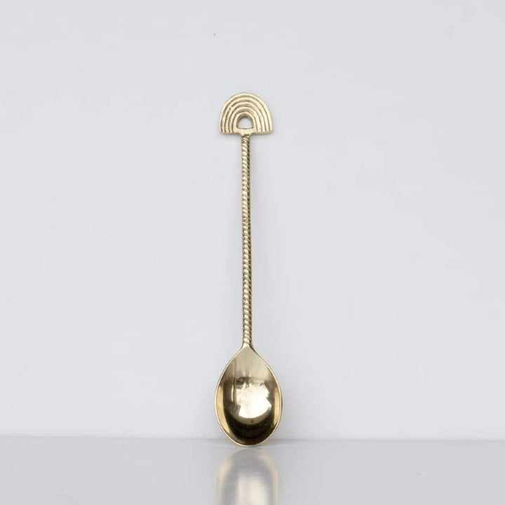 Elegant Brass Designer Spoons | Premium Serving Utensils