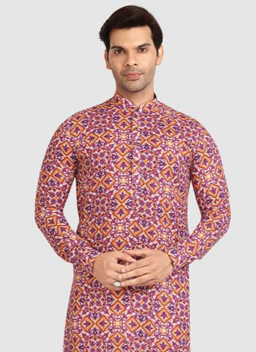 Modern Classic cotton Premium Kurta Pajama | Handcrafted with Intricate Details for Timeless Appeal