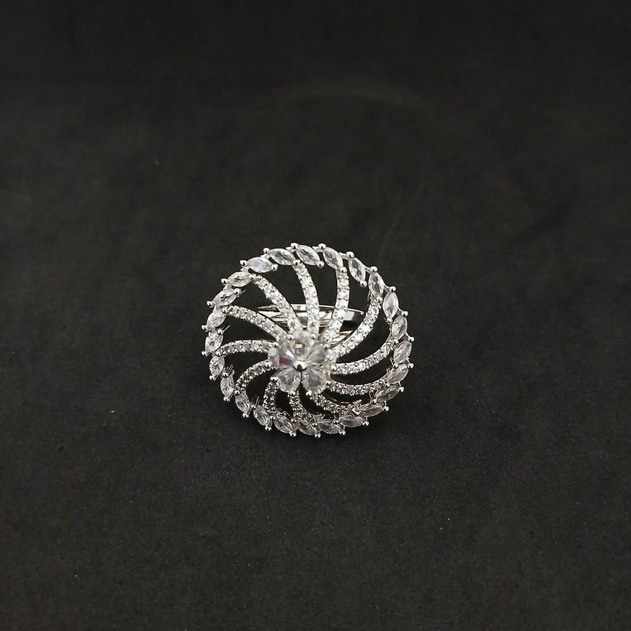 SILVER DIMOND RING - SilverBin