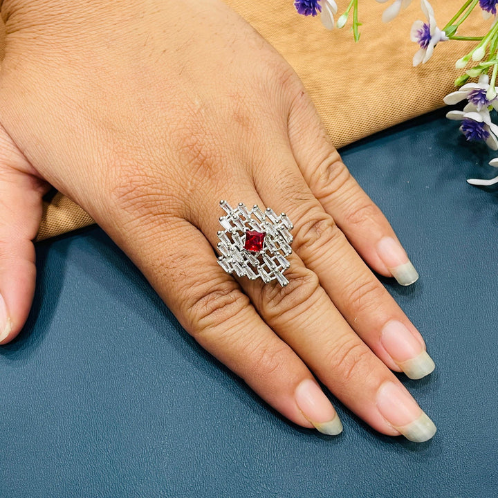 SILVER DIMOND RING - SilverBin