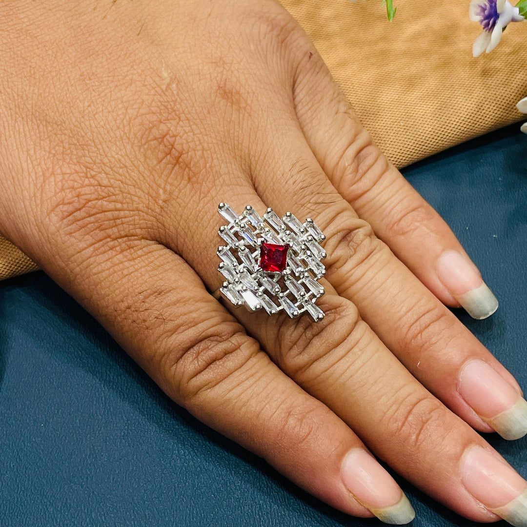 SILVER DIMOND RING - SilverBin