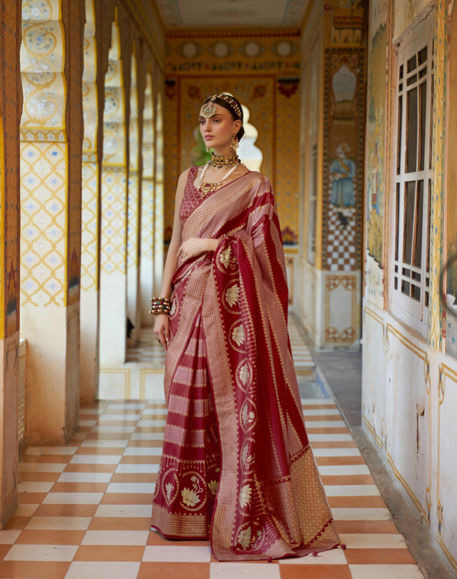 Charming Smooth Silk Saree | A Graceful Addition to Your Wardrobe
