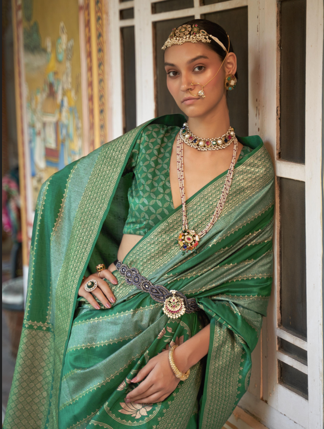 Charming Smooth Silk Saree | A Graceful Addition to Your Wardrobe