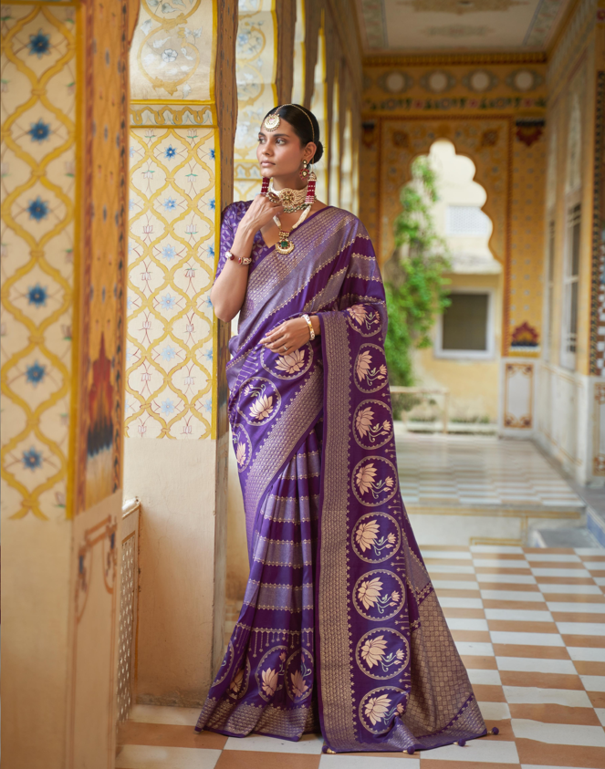 Charming Smooth Silk Saree | A Graceful Addition to Your Wardrobe