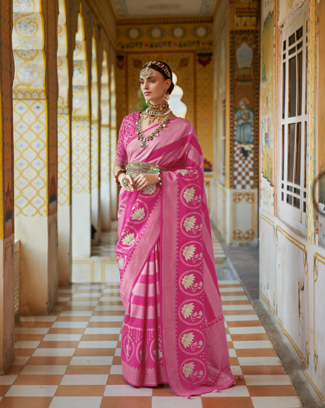Charming Smooth Silk Saree | A Graceful Addition to Your Wardrobe
