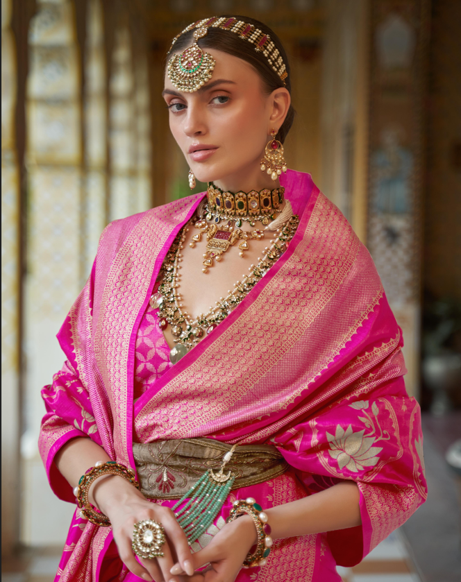Charming Smooth Silk Saree | A Graceful Addition to Your Wardrobe