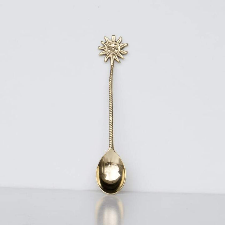 Elegant Brass Designer Spoons | Premium Serving Utensils