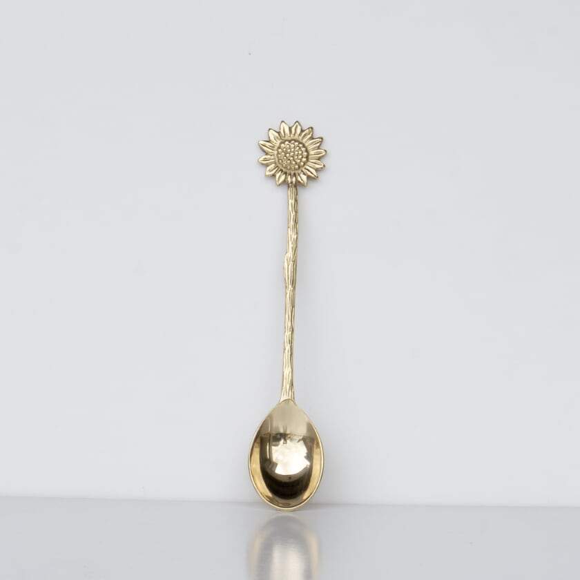 Elegant Brass Designer Spoons | Premium Serving Utensils