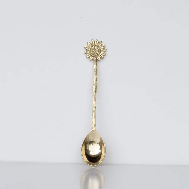 Elegant Brass Designer Spoons | Premium Serving Utensils
