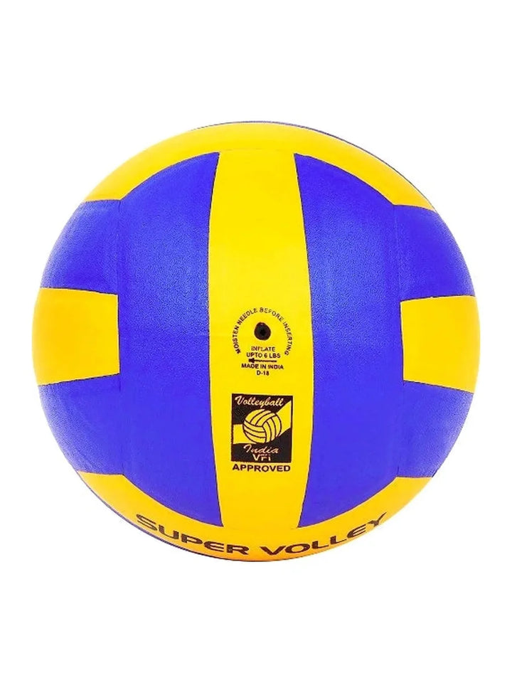 Cosco Super Volley Volleyball: Durable Rubber Volleyball with Butyl Bladder for Training and Recreational Play
