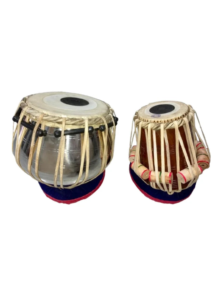 Tabla Drums Set | Steel Bayan | Hammer, Cushions and Cover