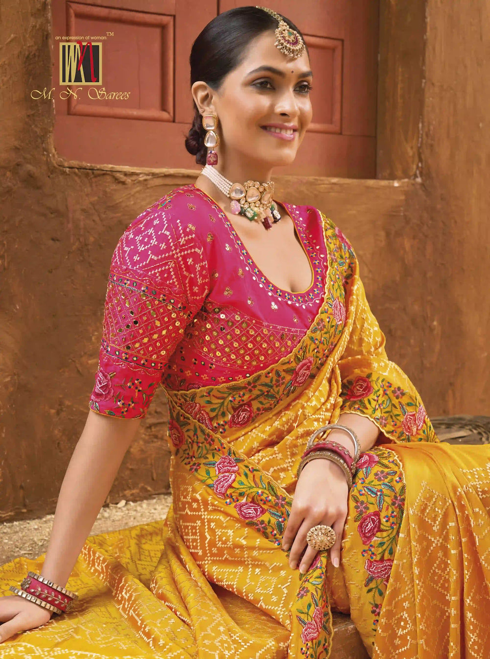 Traditional Festival Wear with Blouse
