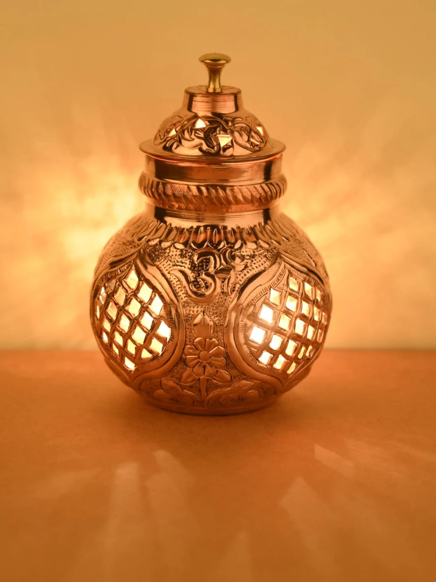 Authentic Copper Garba | Handmade Puja Garba for Navratri