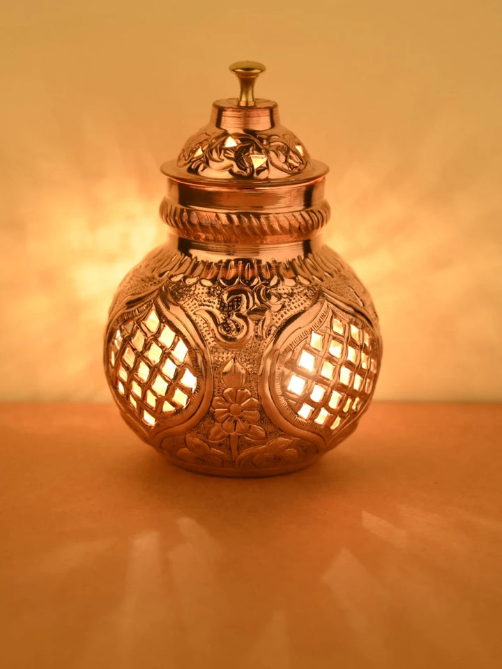 Authentic Copper Garba | Handmade Puja Garba for Navratri