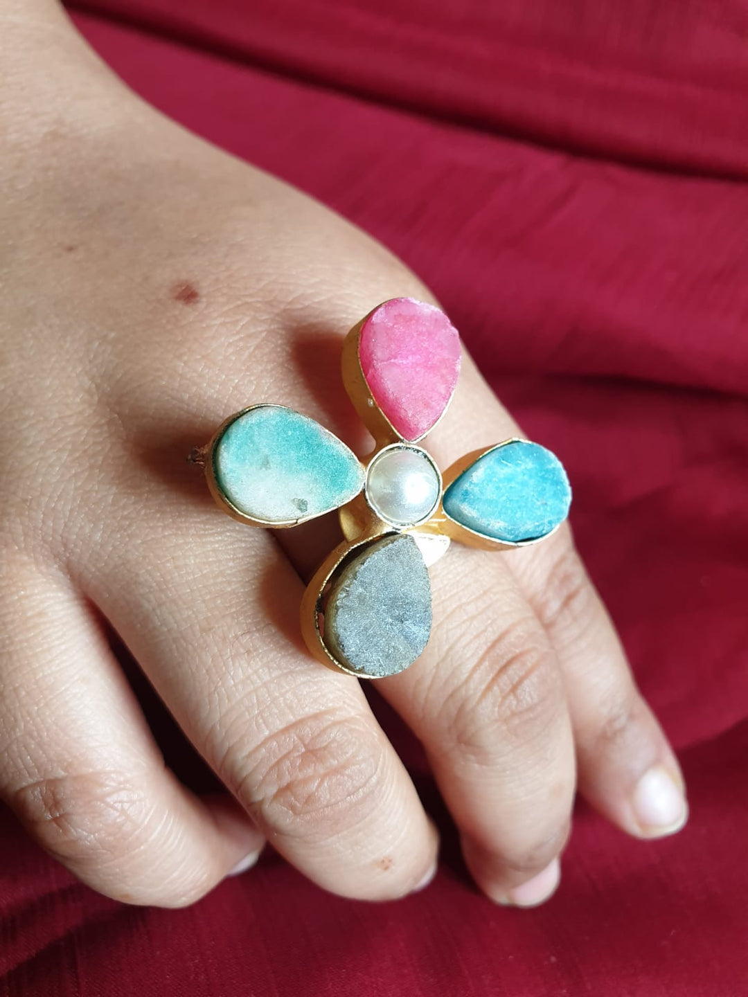 Vintage Inspired Adjustable Ring | Sterling Silver Jewelry