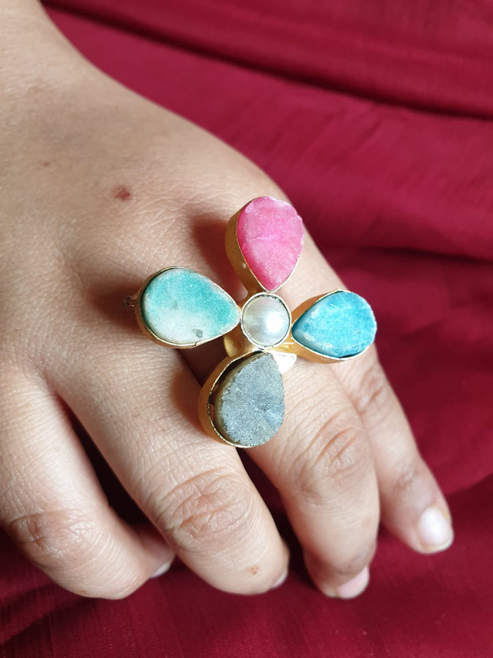 Vintage Inspired Adjustable Ring | Sterling Silver Jewelry