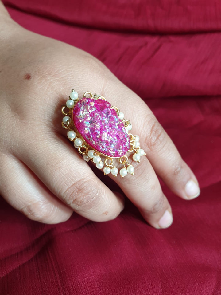 Vintage Inspired Bohemian Ring | Adjustable Antique Style Jewelry