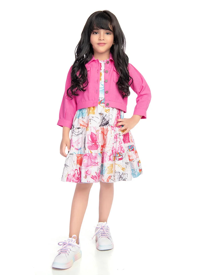 Pink Dress for Girls | Comfortable Fit for Everyday Wear