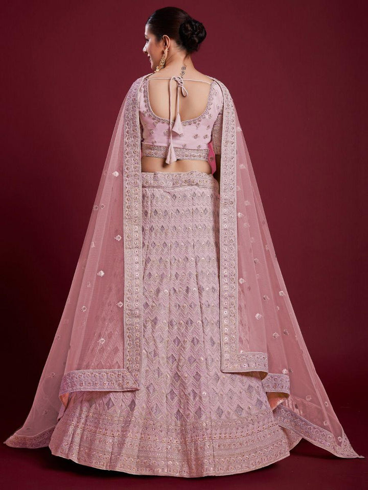 Customizable Pink Lehenga Choli | Beautiful Bridal Wear for Weddings