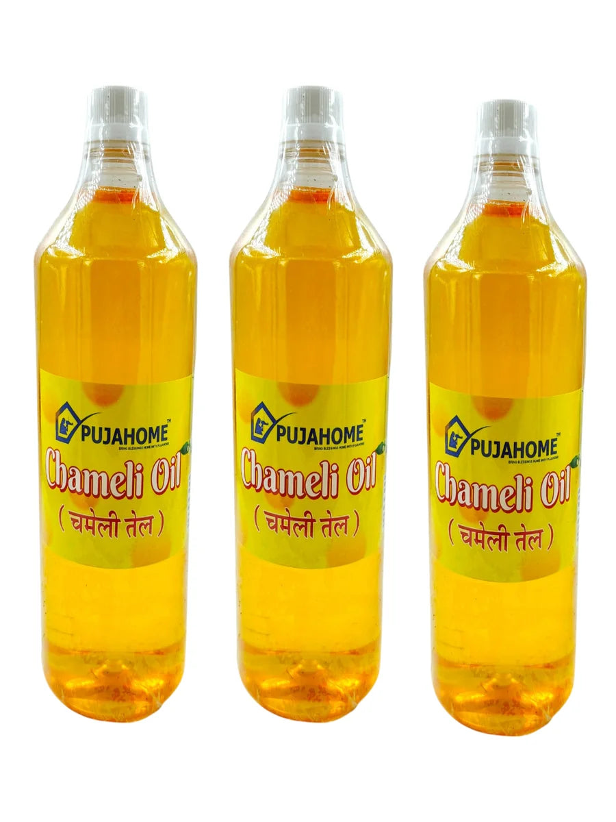 Pujhome Chameli Oil For Puja 1000 ml Bottle