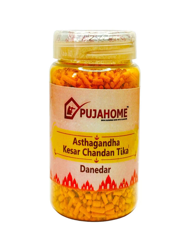 Premium Asthagandha Kesar Chandan Tika Danedar 200Gram Box