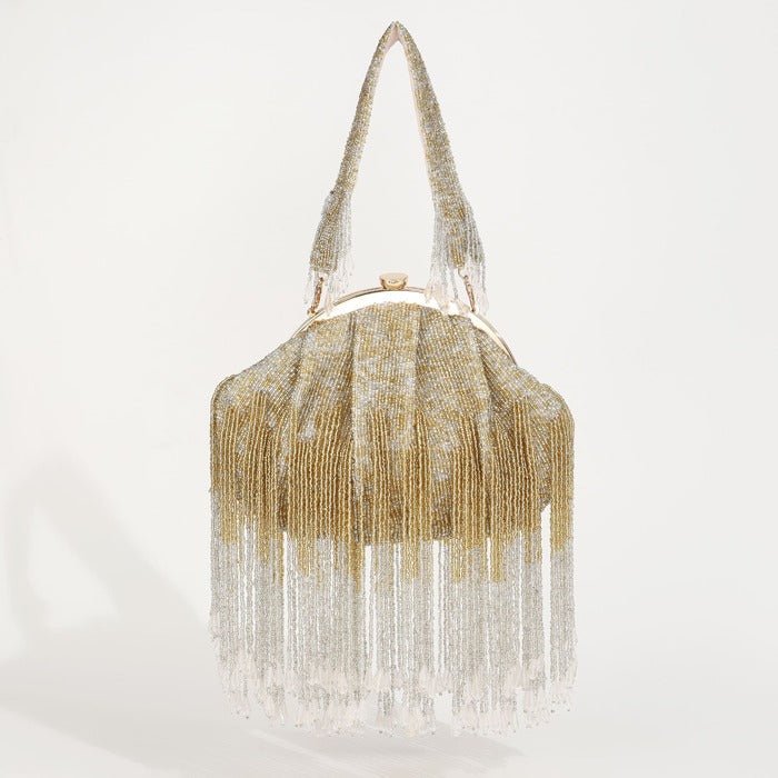 Amour Batua Bag | Exquisite Handcrafted Bag with Detachable Handle - Amour