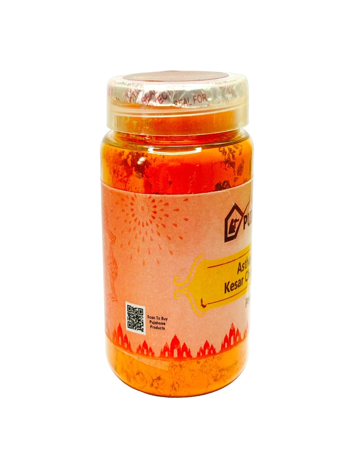 Premium Asthagandha Kesar Chandan Tika Powder 100 Gram Box