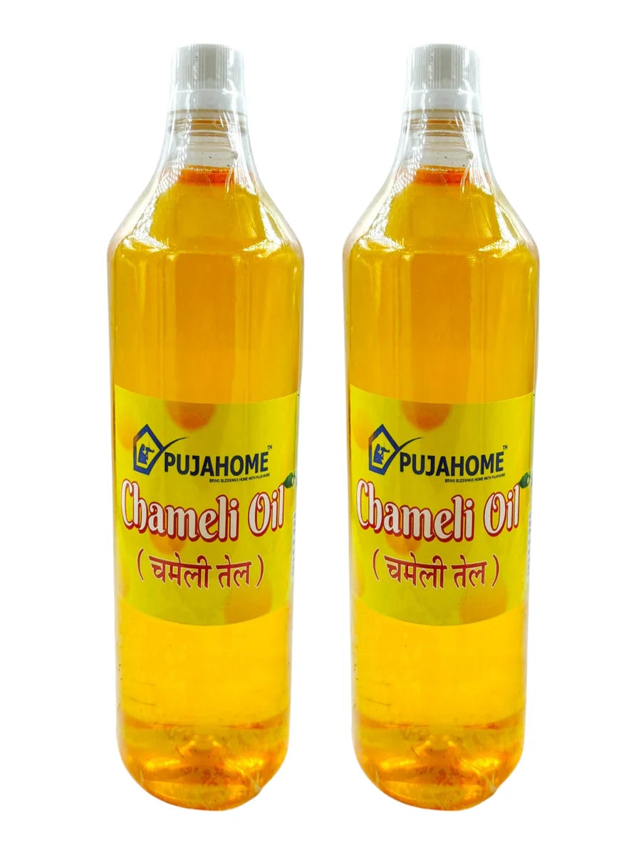 Pujhome Chameli Oil For Puja 1000 ml Bottle