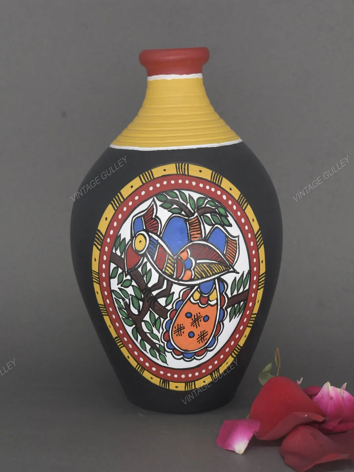 Handmade Terracotta Pots | Unique Decorative Table and Shelf Showpieces