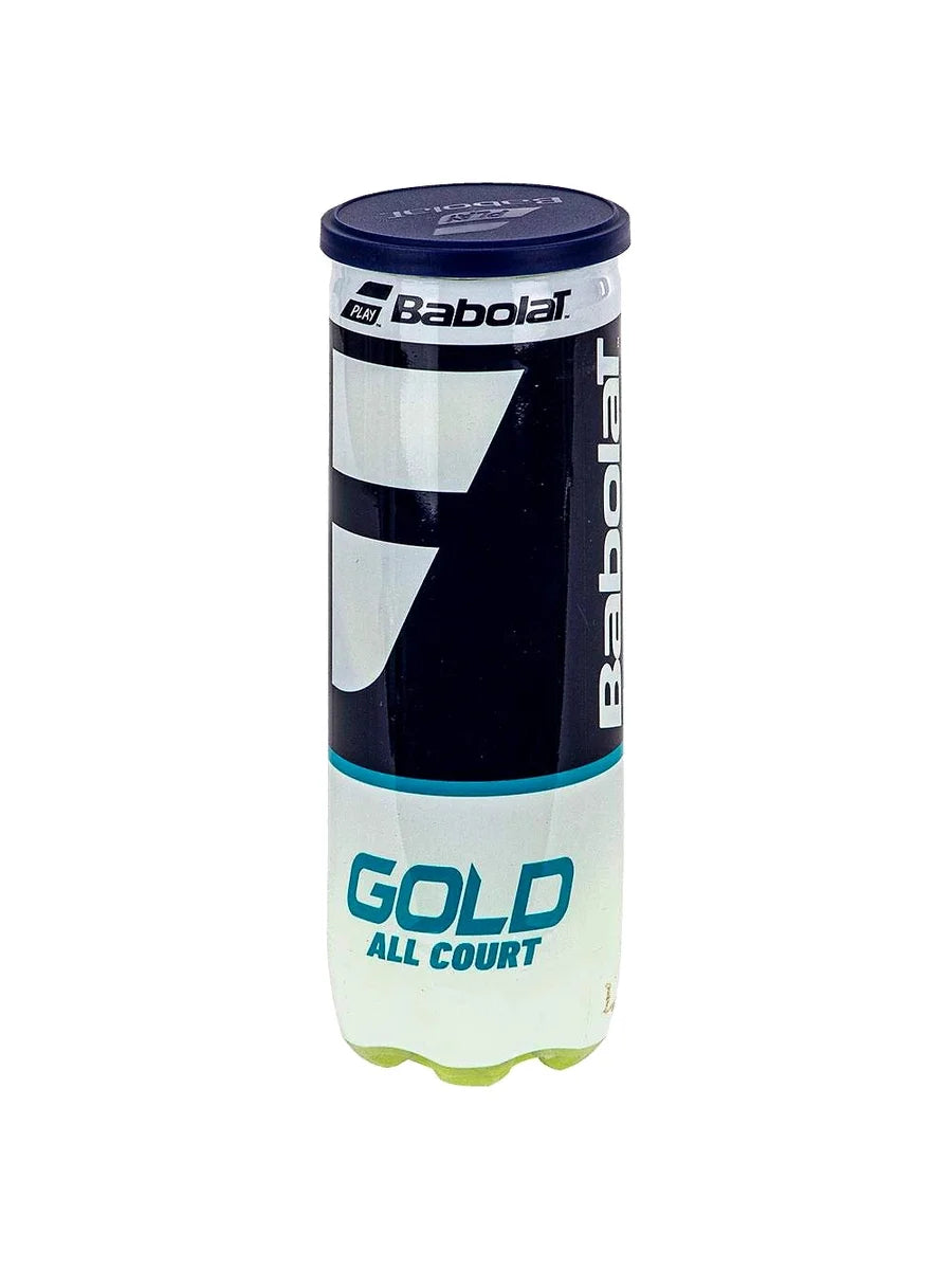 Babolat Gold All Court X3 Felt Tennis Ball: Durable Pressurized Tennis Balls for Recreational Players Seeking Improved Performance