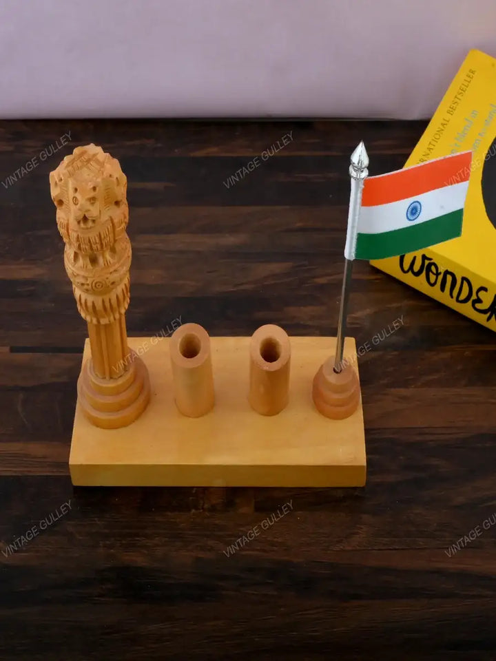 Wooden Pen Stand | Premium Quality Desk Organizer | Perfect Gift for Any Occasion