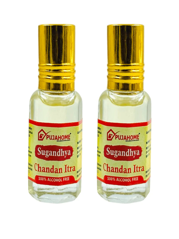 Sugandhya Chandan Itra For Puja 5ML (Pack of 2)