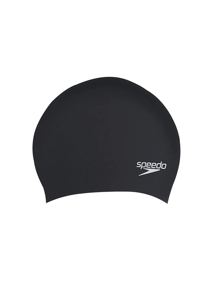 Speedo Plain Long Hair Swim Cap