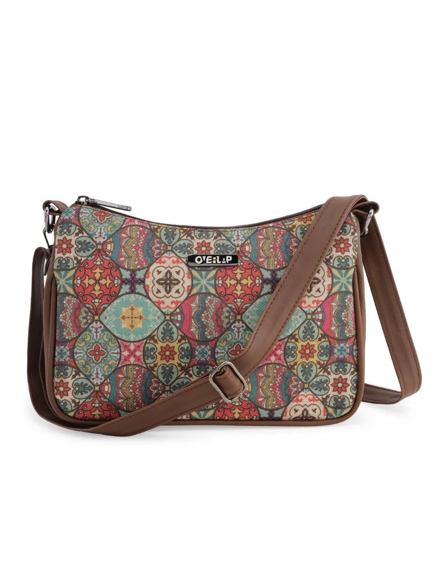 Bohemian Jute Crossbody Bag | Handcrafted Eco - Friendly Fashion Statement - Tulip 007