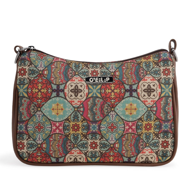 Bohemian Jute Crossbody Bag | Handcrafted Eco - Friendly Fashion Statement - Tulip 007