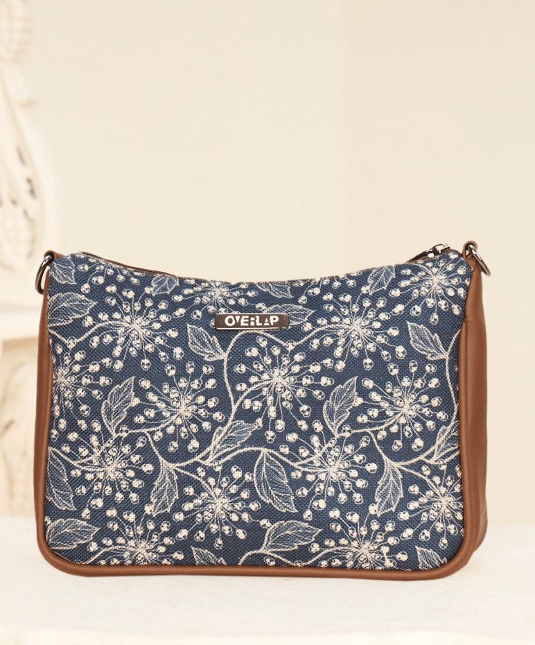 Bohemian Jute Crossbody Bag | Vibrant Multicolour Design - Tulip 004