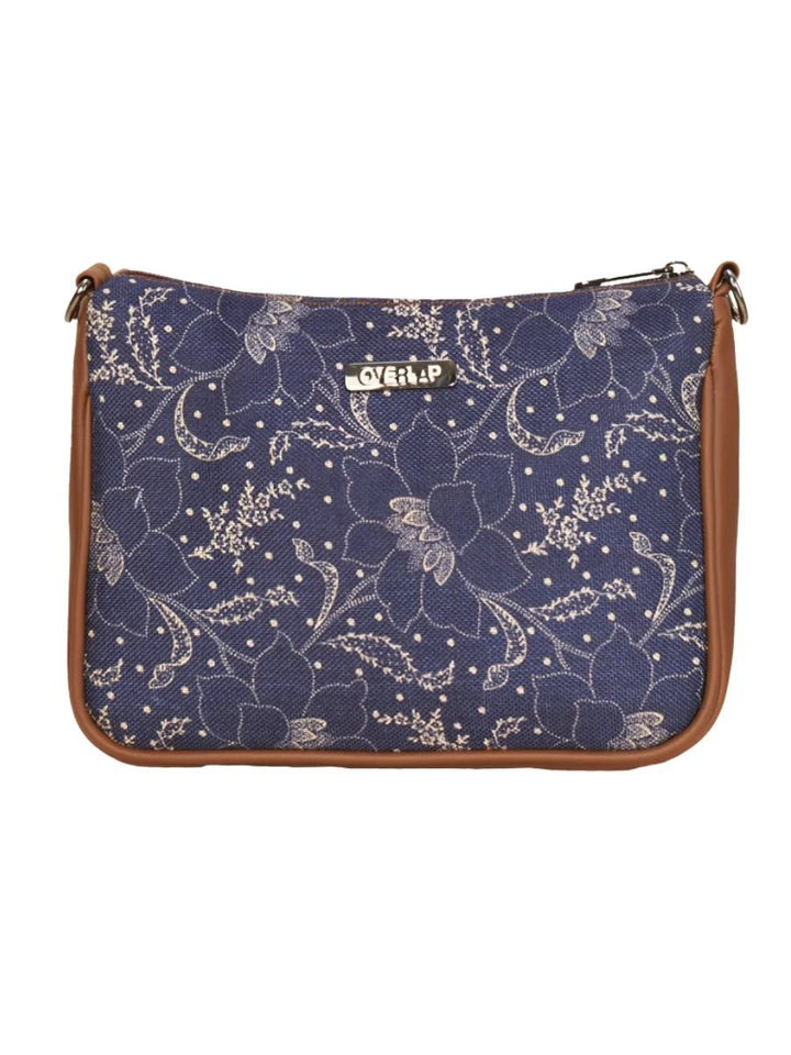 Boho Chic Printed Multicolour Canvas Crossbody Bag | Artistic Style for Urban Explorers - Tulip 005
