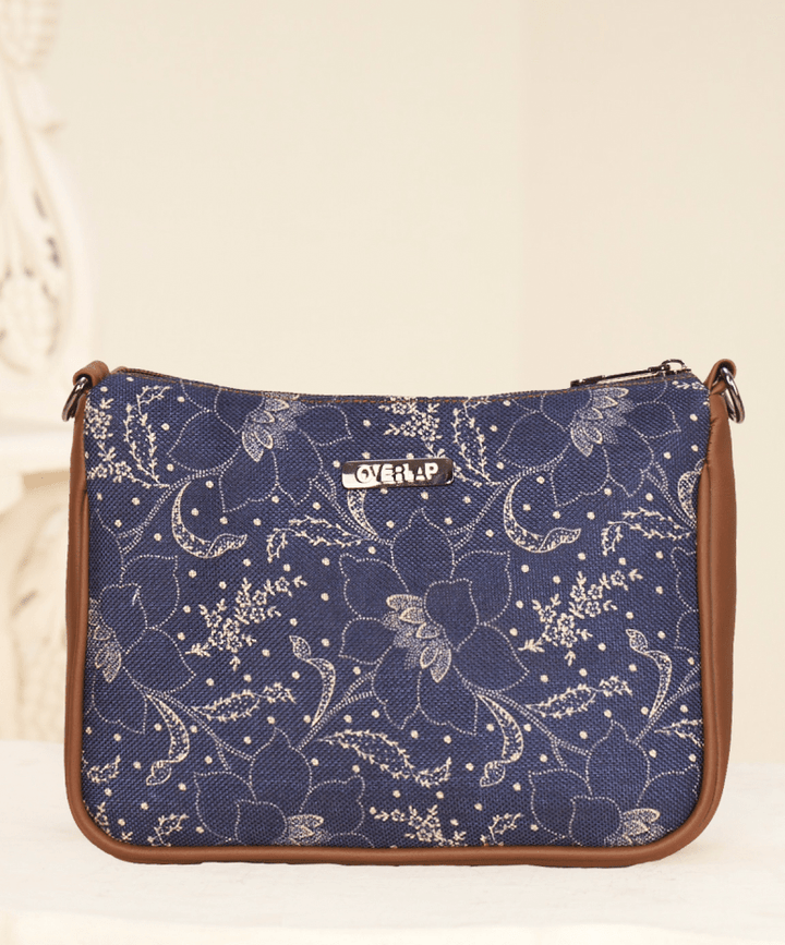 Boho Chic Printed Multicolour Canvas Crossbody Bag | Artistic Style for Urban Explorers - Tulip 005