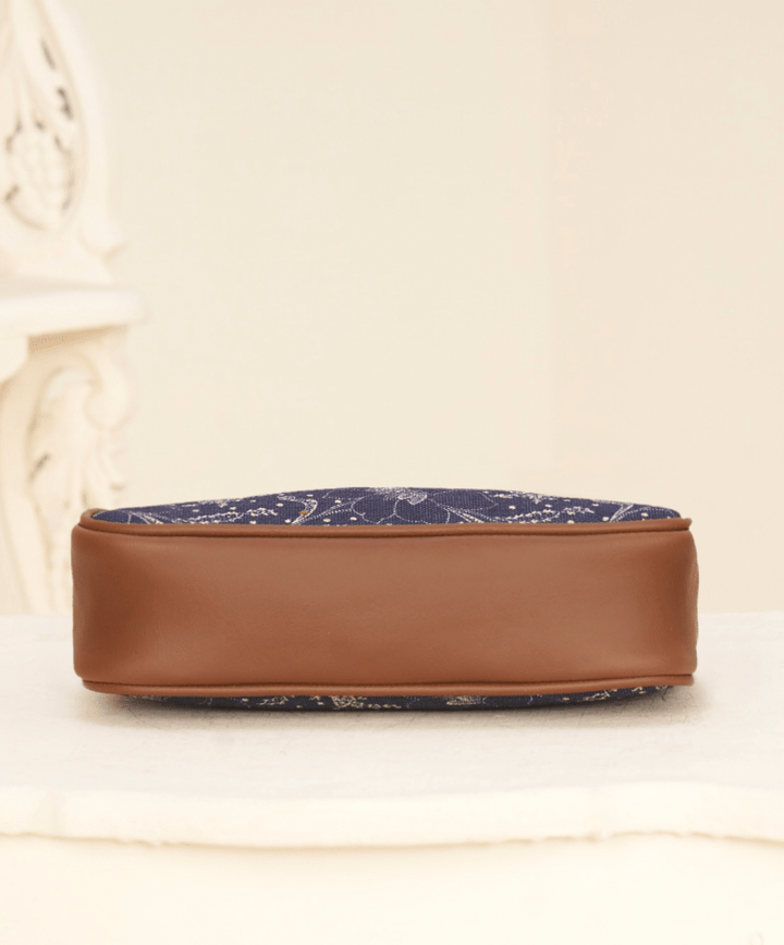 Boho Chic Printed Multicolour Canvas Crossbody Bag | Artistic Style for Urban Explorers - Tulip 005