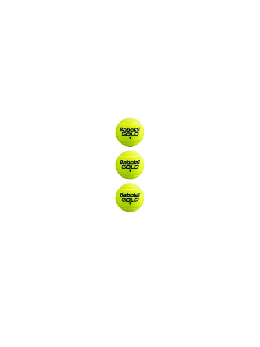 Babolat Gold Championship Tennis Ball: Durable and High-Performance Tennis Balls for Training and Competition on All Surfaces