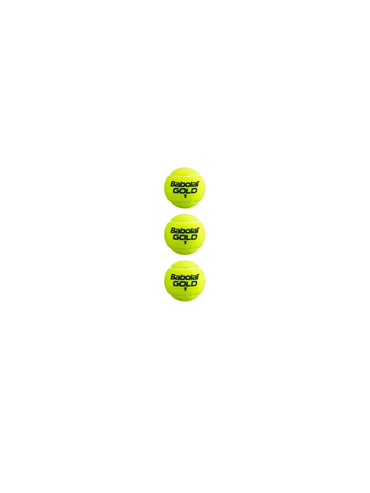Babolat Gold Championship Tennis Ball: Durable and High-Performance Tennis Balls for Training and Competition on All Surfaces