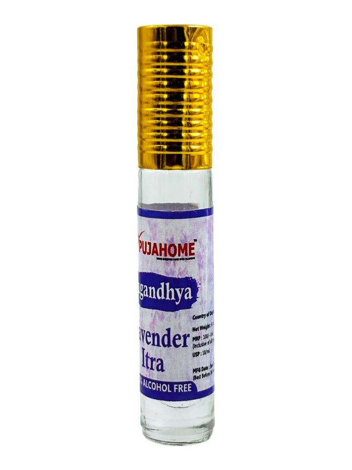 Sugandhya Lavender Itra For Puja 6ML (Pack of 2)