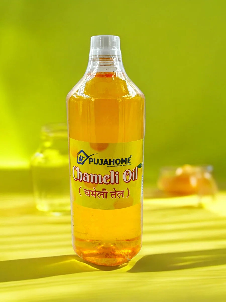 Pujhome Chameli Oil For Puja 1000 ml Bottle