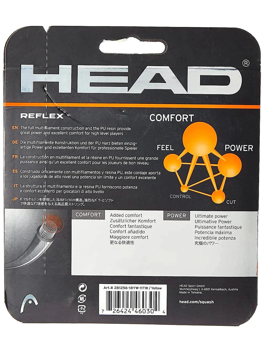 Head Reflex Squash String, 16L