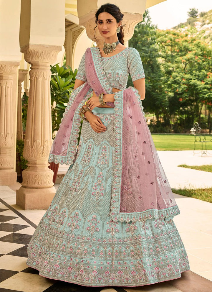 Crepe Dori - Work Lehenga | Bridal & Party Wear for Special Events - 10116 - ACT7827 - 0