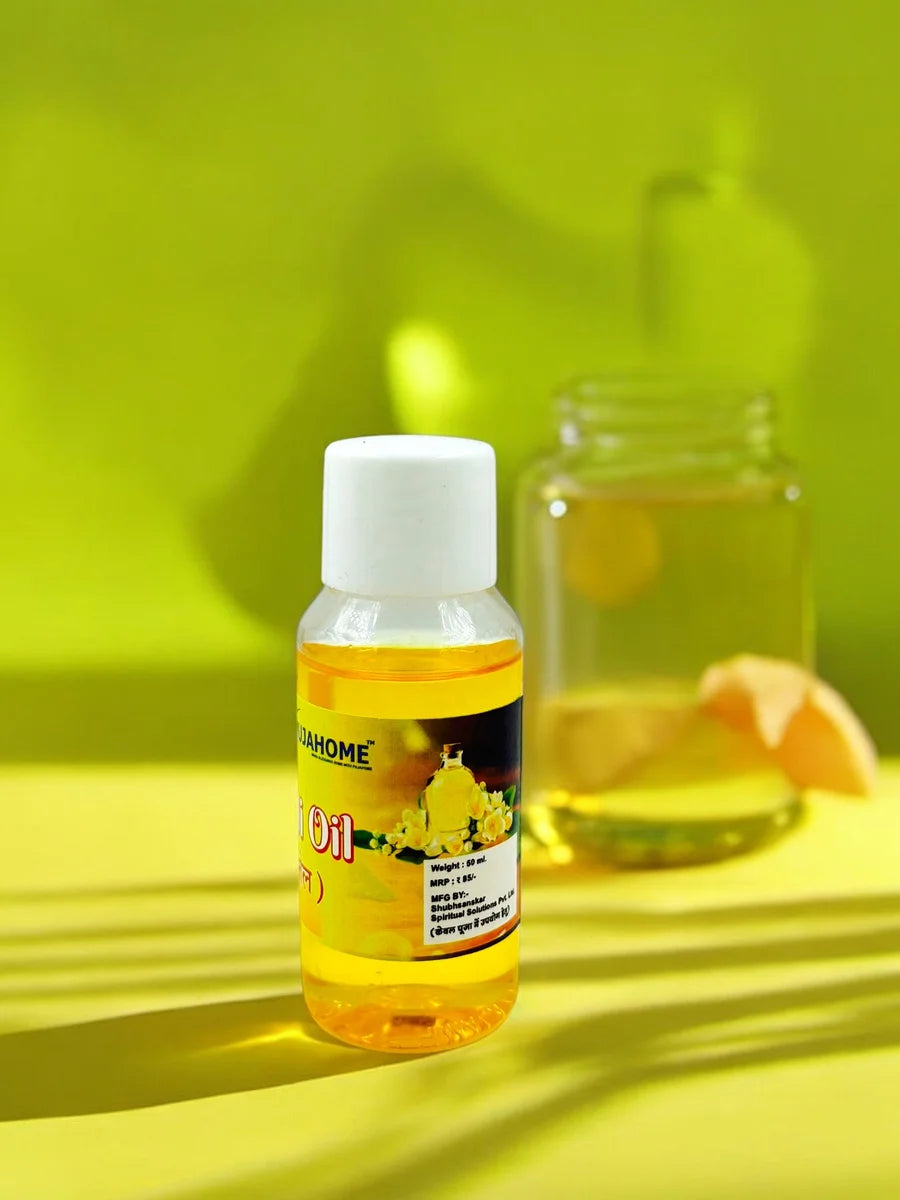 Pujhome Chameli Oil For Puja 50 ml Bottle