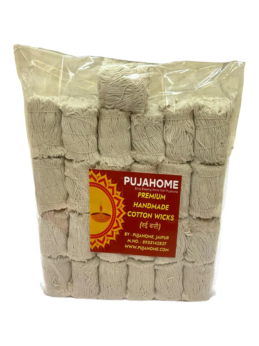 Sawa Lakh Batti Pack for Puja(1.25 Lakh Batti)/ Sawa Lakh Cotton Wicks Pack