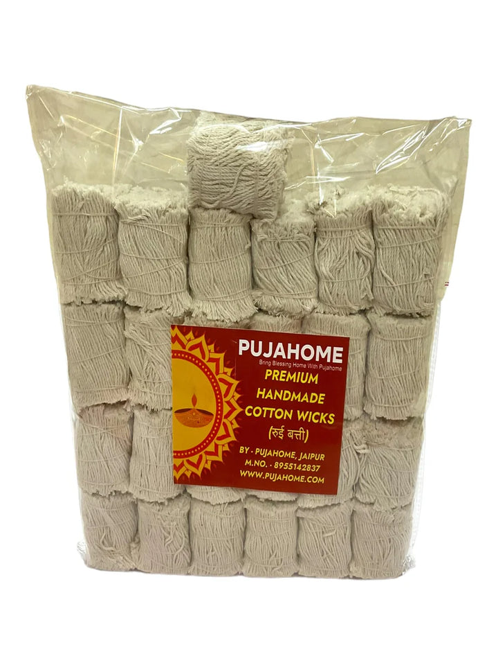 Sawa Lakh Batti Pack for Puja(1.25 Lakh Batti)/ Sawa Lakh Cotton Wicks Pack